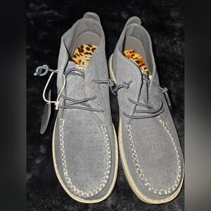 Hey Dudes Wendy Mid Suede Boho Boots - Grey - Size 9 - NWT
